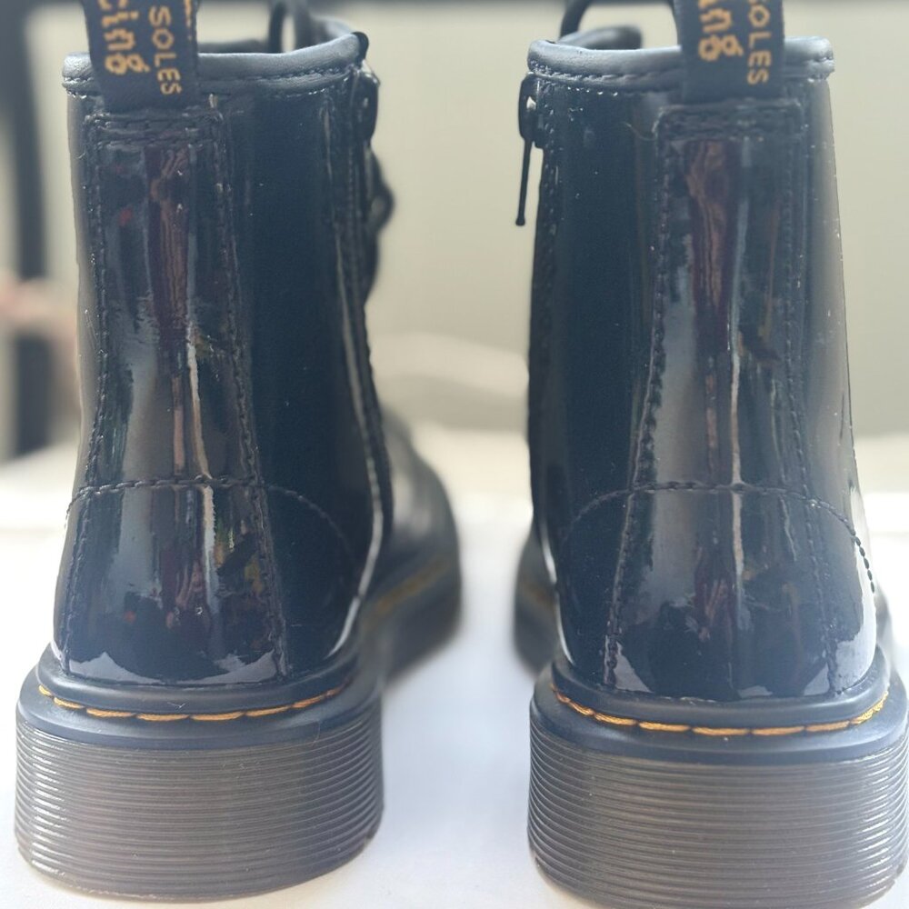 Doc Martens Black Kids Size 13 - Picture 2 of 7